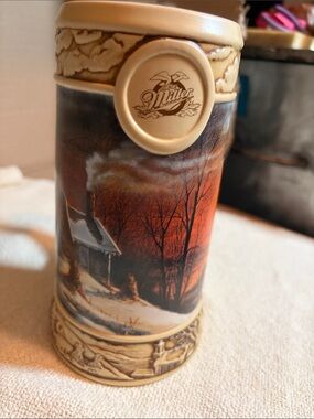 VTG 1996 Miller Brewing Terry Redlin Ducks Unlimited Stein "Sharing Season